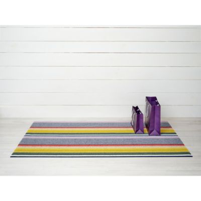 Pop Stripe Shag Big Mat, 36" x 60"
