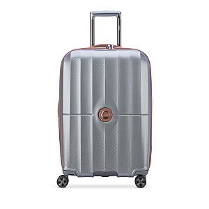 Delsey St. Tropez 24 Expandable Spinner Upright In Graphite
