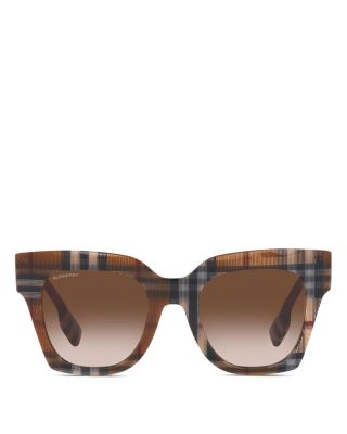 Check Square Sunglasses, 47mm