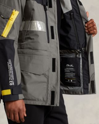 美品 RLX RALPH LAUREN Water proof 総柄 ジャケット Polo Ralph Lauren Polo Ralph Lauren RLX Water Repellent