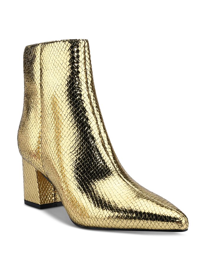 Bloomingdales 2025 snakeskin booties