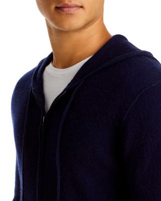 Cashmere Zip Front Hoodie - Exclusive