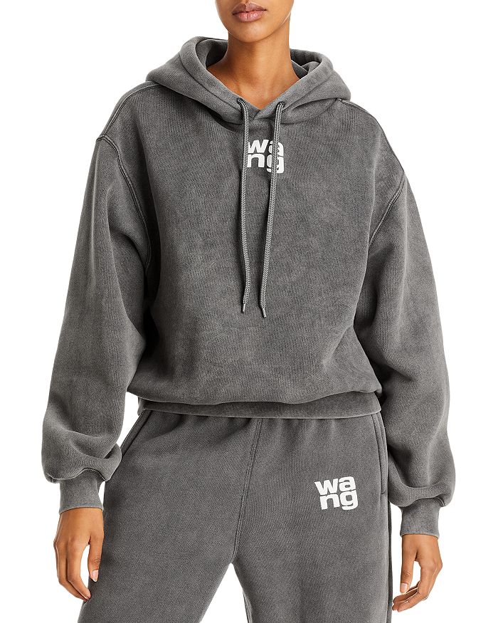 Alexander wang terry hoodie deals