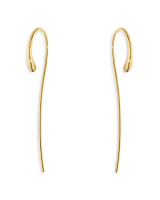 Georg Jensen 18K Yellow Gold Mercy Threader Earrings