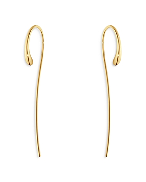 Shop Georg Jensen 18k Yellow Gold Mercy Threader Earrings