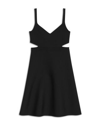Theory Cutout Flare Dress | Bloomingdale's