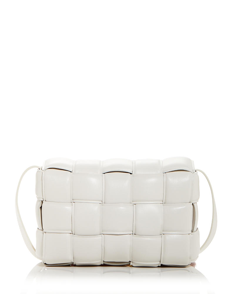 Bottega Veneta Padded Cassette Crossbody In Truffle