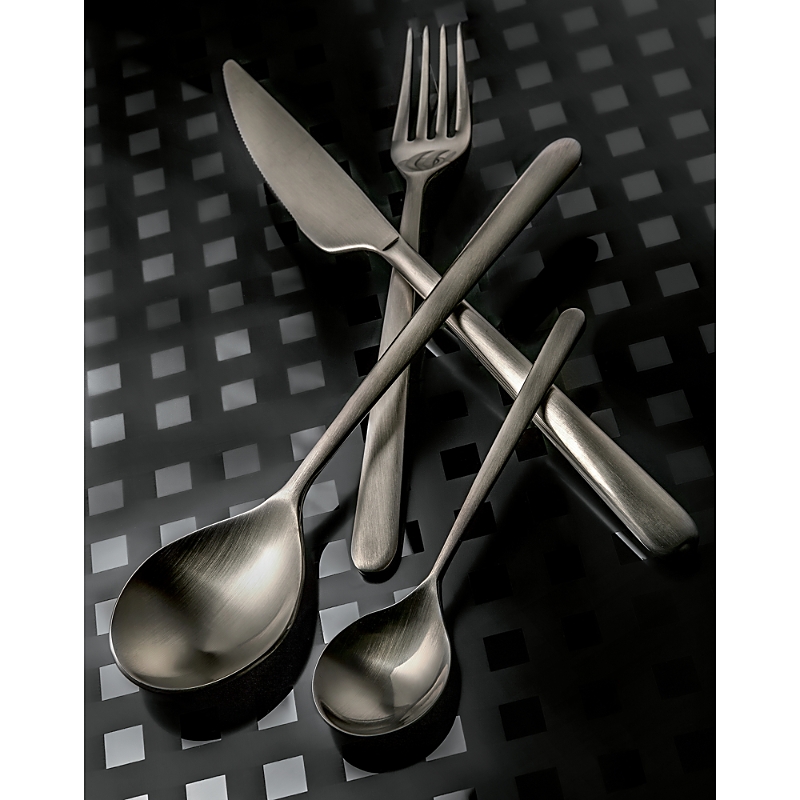 Mepra Linea Ice Champagne 7 Piece Set In Ice Champagne