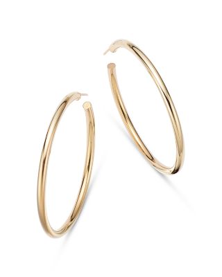 Moon & Meadow 14K Yellow Gold Kendall Hoop Earrings, 50mm