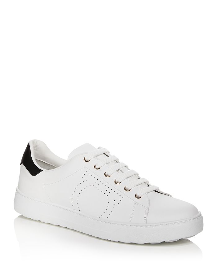 Low trainers Salvatore Ferragamo White size 9 US in Other - 27345560
