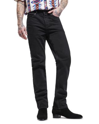 The Kooples - Black Pirate Straight Leg Jeans