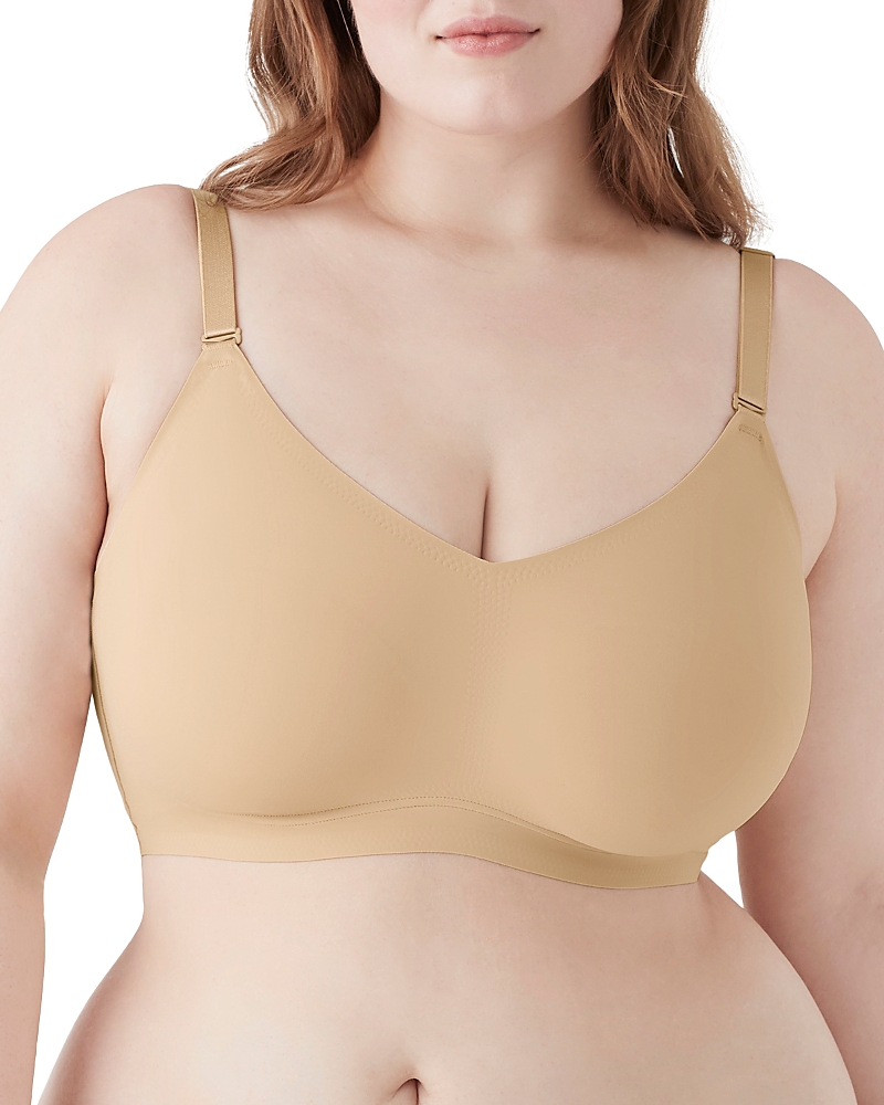 True & Co. True Body Lift Triangle Full Cup Back Closure Bra In Desert
