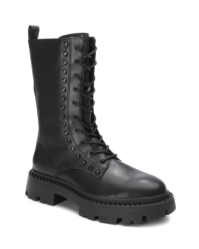 Ash Women's Gaga Studded Combat Boots | Bloomingdale's