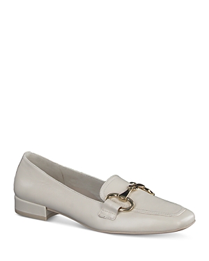 Paul Green Lil Lux Flat In Cream Soft Nappa