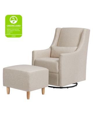 Toco Swivel Glider and Ottoman