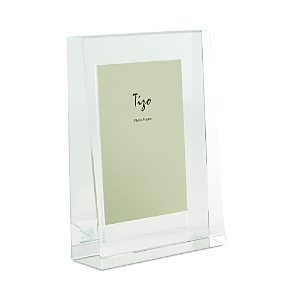 Shop Tizo Clear Crystal Glass Pyramid Shape Frame, 4 X 6
