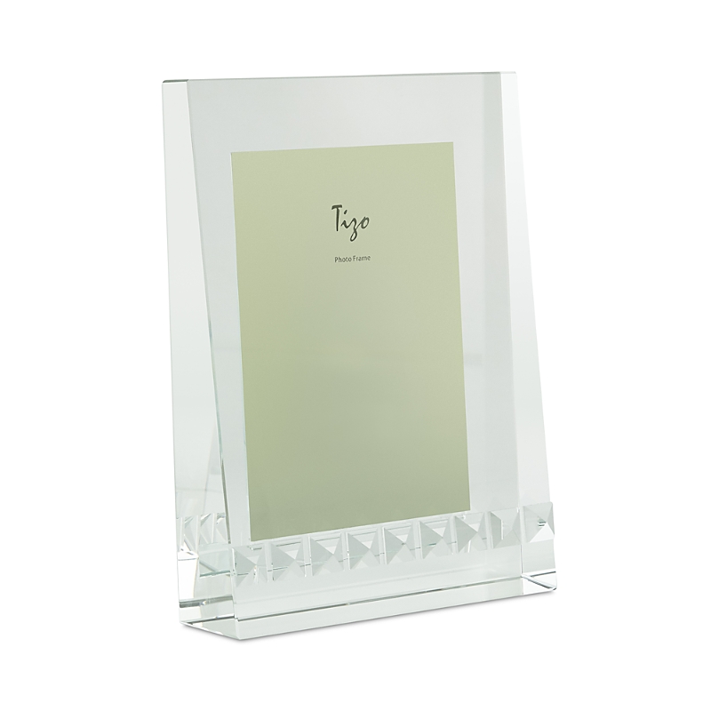 Tizo Glass Frame With Pyramid Studs, 4 X 6 In Clear