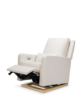 Sigi Electronic Recliner and Glider in Eco Performance Fabric with USB Port