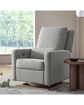 Sigi Electronic Recliner and Glider in Eco Performance Fabric with USB Port