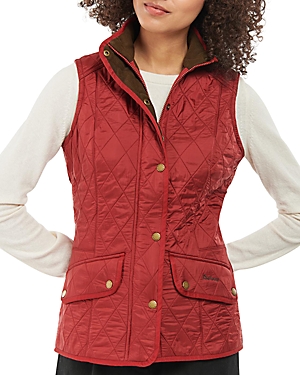 BARBOUR CAVALRY FLEECE-LINED QUILTED VEST