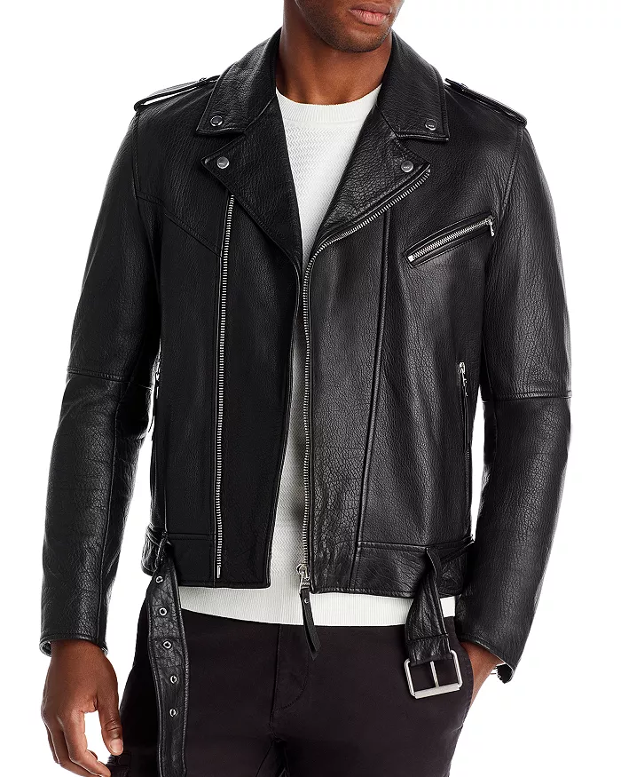 HUGO Lowis Leather Jacket