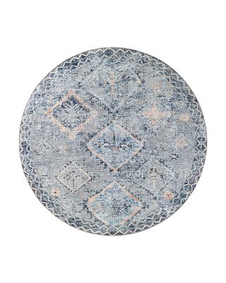 Surya Amore Amo-2308 Round Area Rug, 7'10 x 7'10