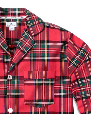 2-Pc. Imperial Tartan Flannel Pajama Set