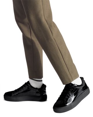 Men's Laney Croc Embossed Low Top Sneakers