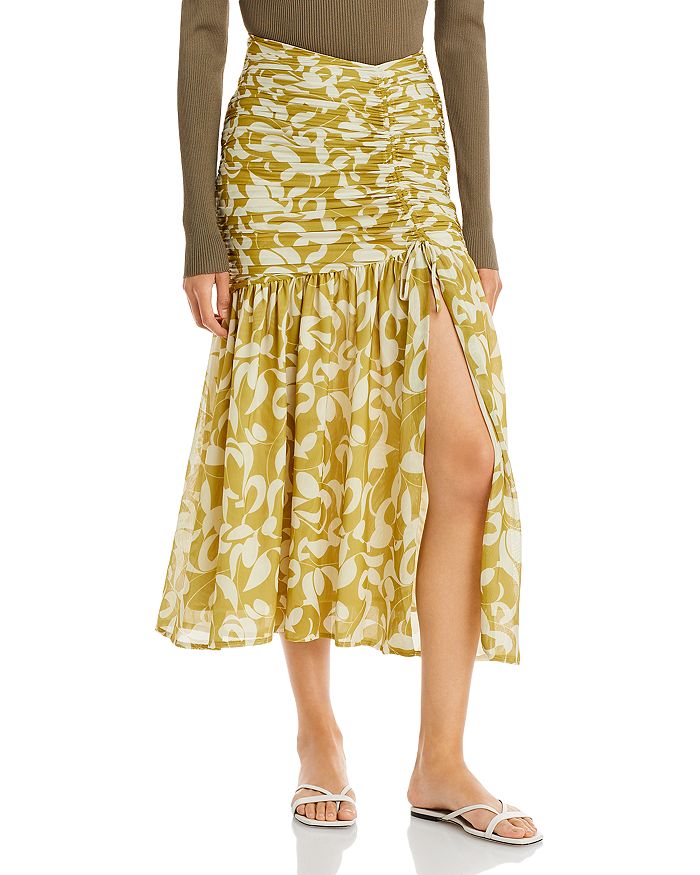 Nicholas zebra print skirt online