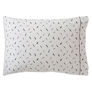 Anne De Solene Face A Face Set Of 2 Pillow Cases In Blue