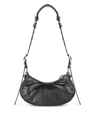  Le Cagole Xs Shoulder Bag Metallized with Leopard Print