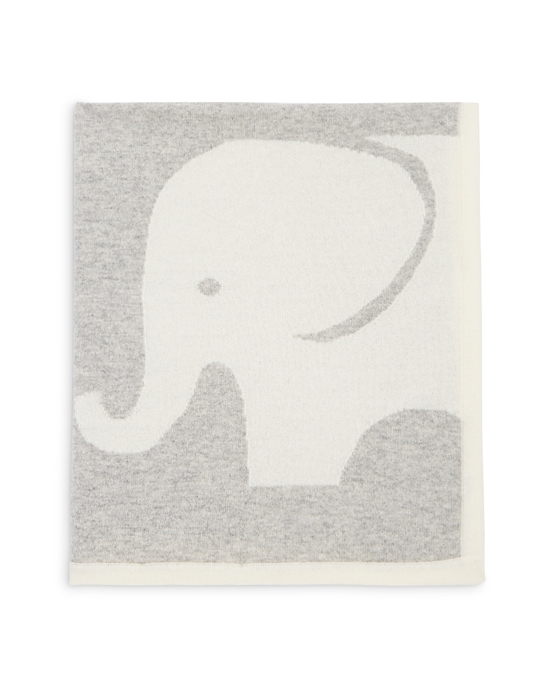 Bloomie's Baby Unisex Elephant Cashmere Blanket - Exclusive In Gray
