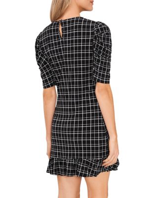 designer plaid dress