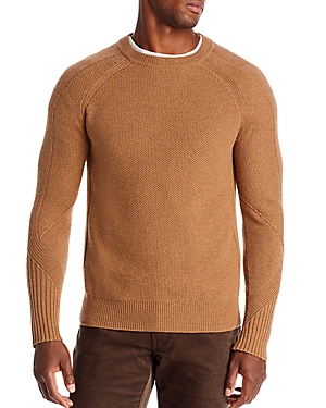 Michael Kors Mixed Stitch Regular Fit Sweater In Husk Melanage