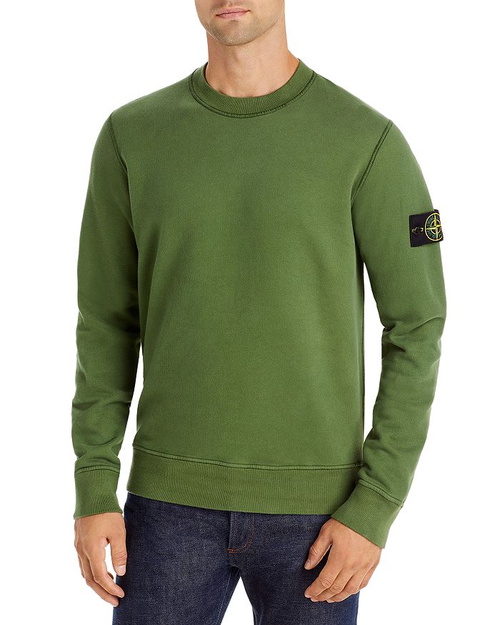 Stone island brushed cheap cotton sweatshirt