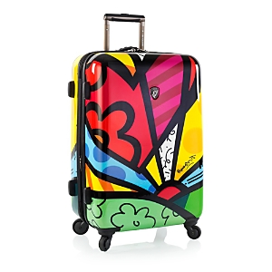 Heys Britto A New Day Printed Hard-side Spinner Suitcase In Pattern Multi