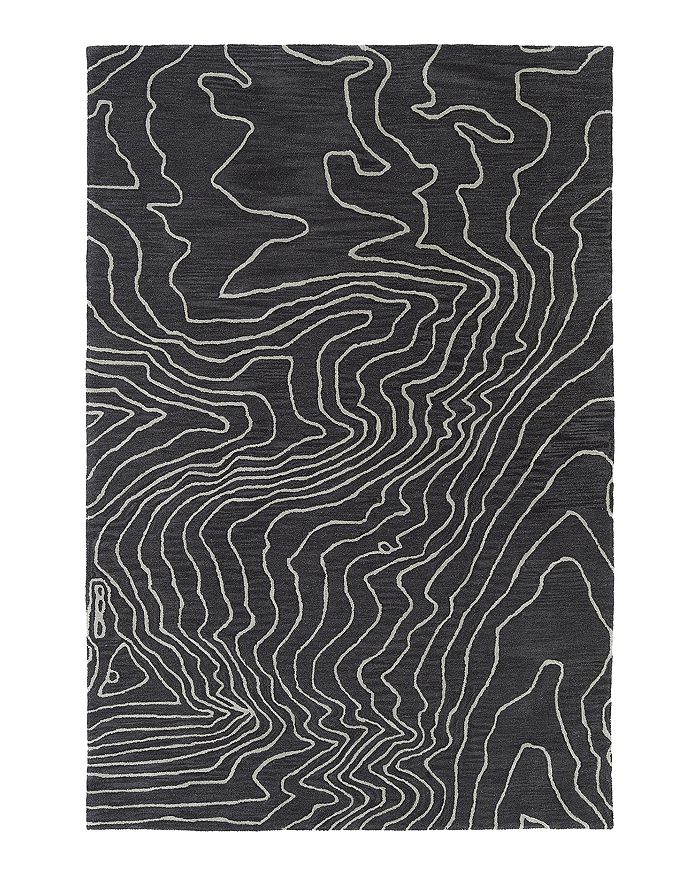 Kaleen Pastiche Pas02 Area Rug, 5' X 7'9 In Charcoal