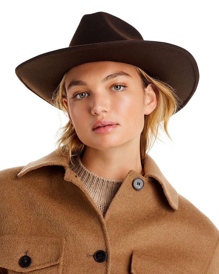 送料無料/プレゼント付♪ rag & bone ラグアンドボーン レディース 帽子 アクセサリー Ohara Wool Cowboy Hat