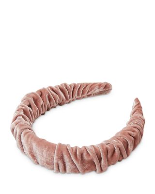 Lele Sadoughi - Velvet Kelly Scrunch Headband