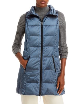 lands end long down vest