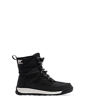 SOREL Whitney™ II Short Waterproof Insulated Boot in Black/Black at Nordstrom, Size 3 M