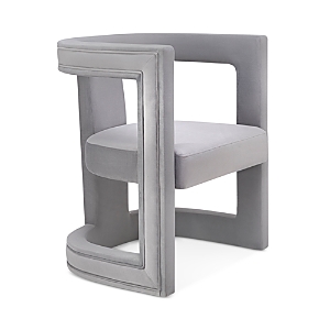 Tov Furniture Ada Gray Velvet Chair