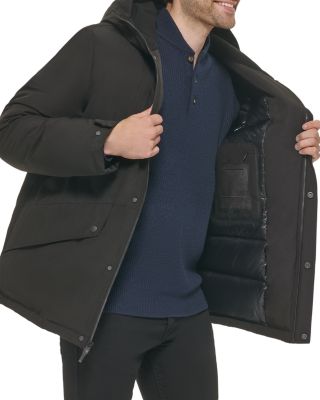 Full Zip Hooded Down Jacket 