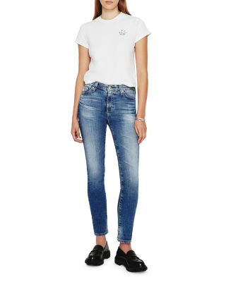 Mari Mid Rise Slim Straight Jeans in 3 Years Highrise - thumbnail 9