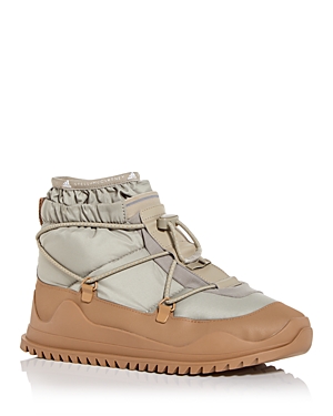 Adidas By Stella Mccartney Women's Winterboot Cold Weather Quilted Booties In Beige/camel/clear Onix
