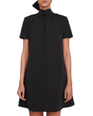 STAUD Ilana Mock Neck Mini Dress | Bloomingdale's Women