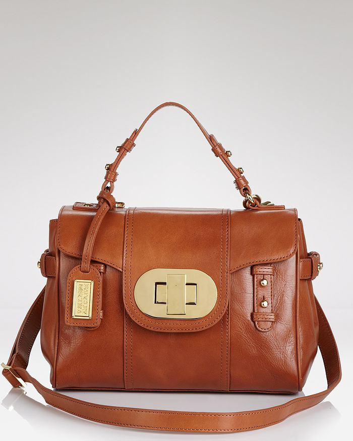 Badgley mischka satchel top