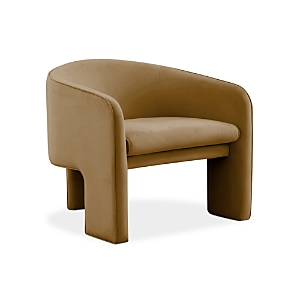 Tov Furniture Marla Velvet Accent Chair In Brown