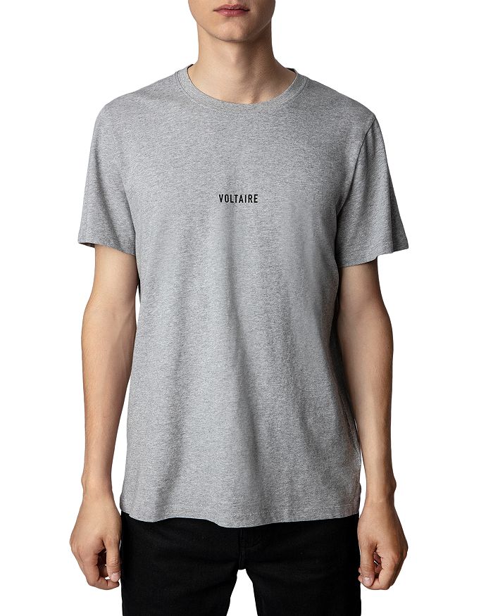 Zadig & Voltaire Ted Photoprint Voltaire Cotton Graphic Tee ...