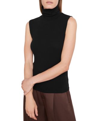 vince sleeveless turtleneck